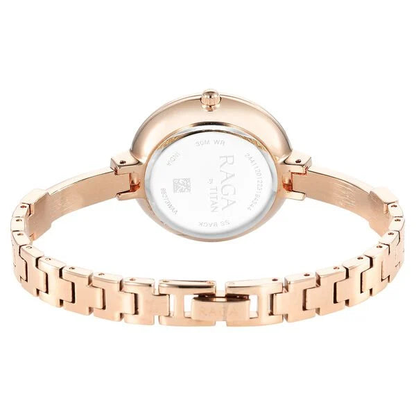 Titan 95273WM01 | Titan Raga Showstopper Quartz Analog Multicoloured Dial Metal Strap Watch for Women