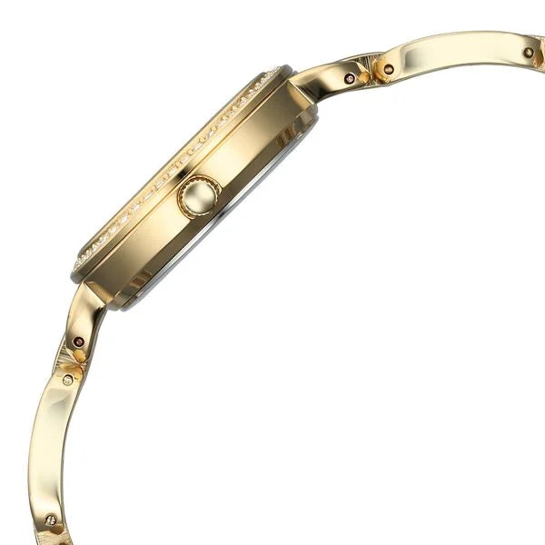 Titan 95305YM01 | Titan Raga Showstopper Quartz Analog Golden Dial Metal Strap Watch For Women