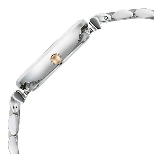 Titan 95313KM01 | Titan Workmode Quartz Analog Silver Dial Metal Strap watch For Women