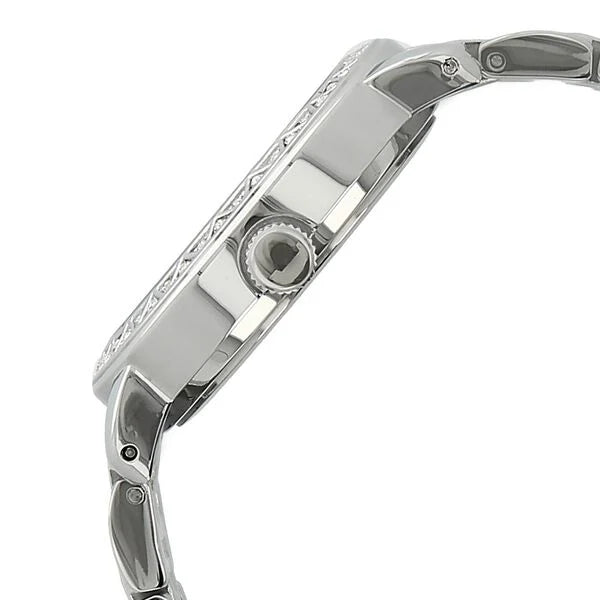 Titan 9743SM02 | Titan Quartz Analog with Day and Date Black Dial Stainless Steel Strap Watch for Women