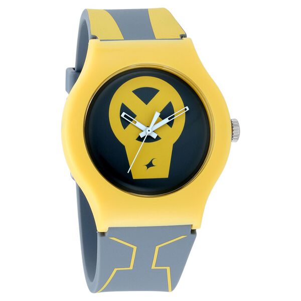 Fastrack 9915PP83 | Fastrack Deadpool Quartz Analog Bicolour Dial Silicone Strap Unisex Watch