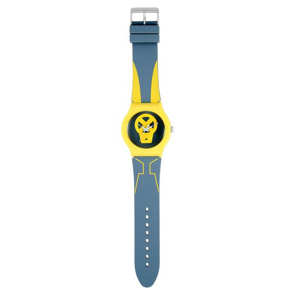 Fastrack 9915PP83 | Fastrack Deadpool Quartz Analog Bicolour Dial Silicone Strap Unisex Watch