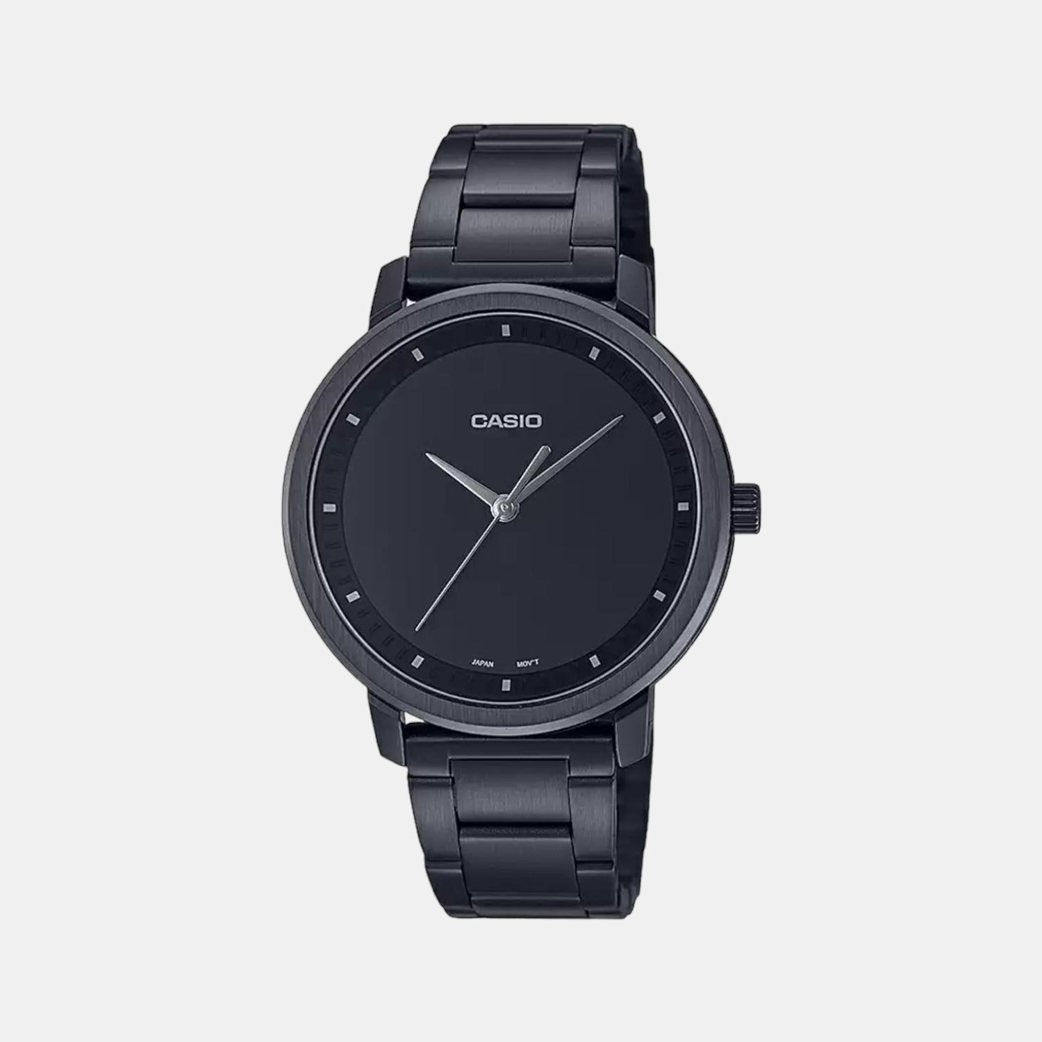 Enticer Women Quartz Black Dial Analog Stainless Steel Watch A1938