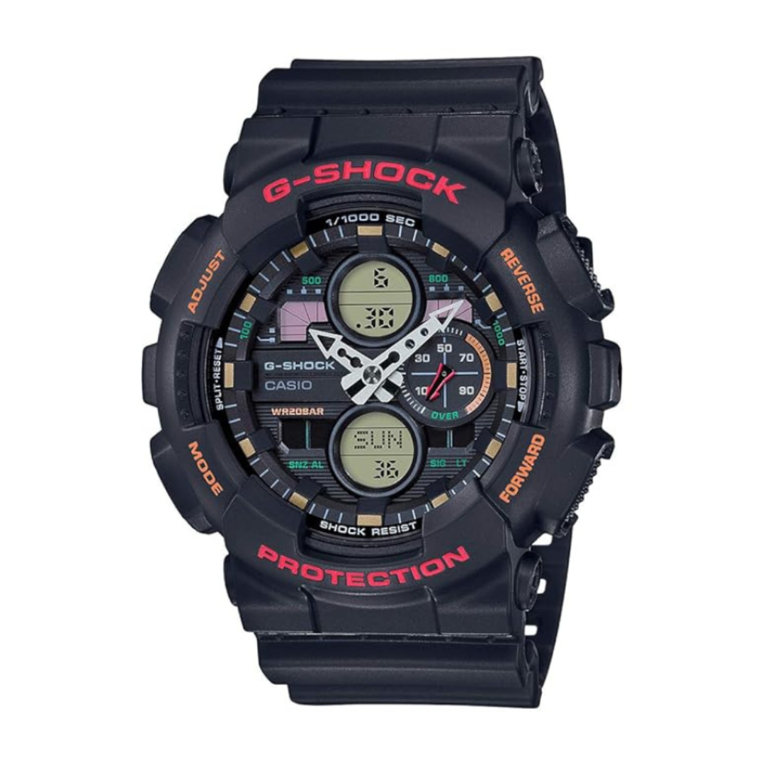 Casio GA-140-1A4DR G976 | G-Shock Men Quartz Black Dial Analog-Digital Resin Watch