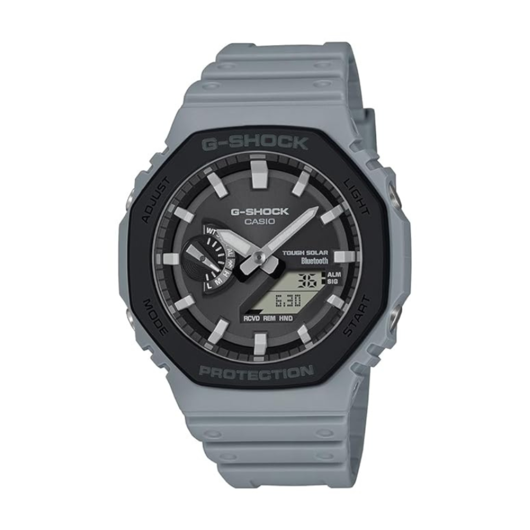 Casio GA-B2100LUU-8ADR G1649 | G-Shock Men Quartz Grey Dial Analog-Digital Resin Watch