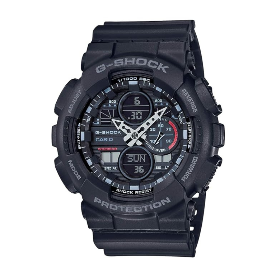 Casio GA-140-1A1DR G975 | G-Shock Men Quartz Black Dial Analog-Digital Resin Watch
