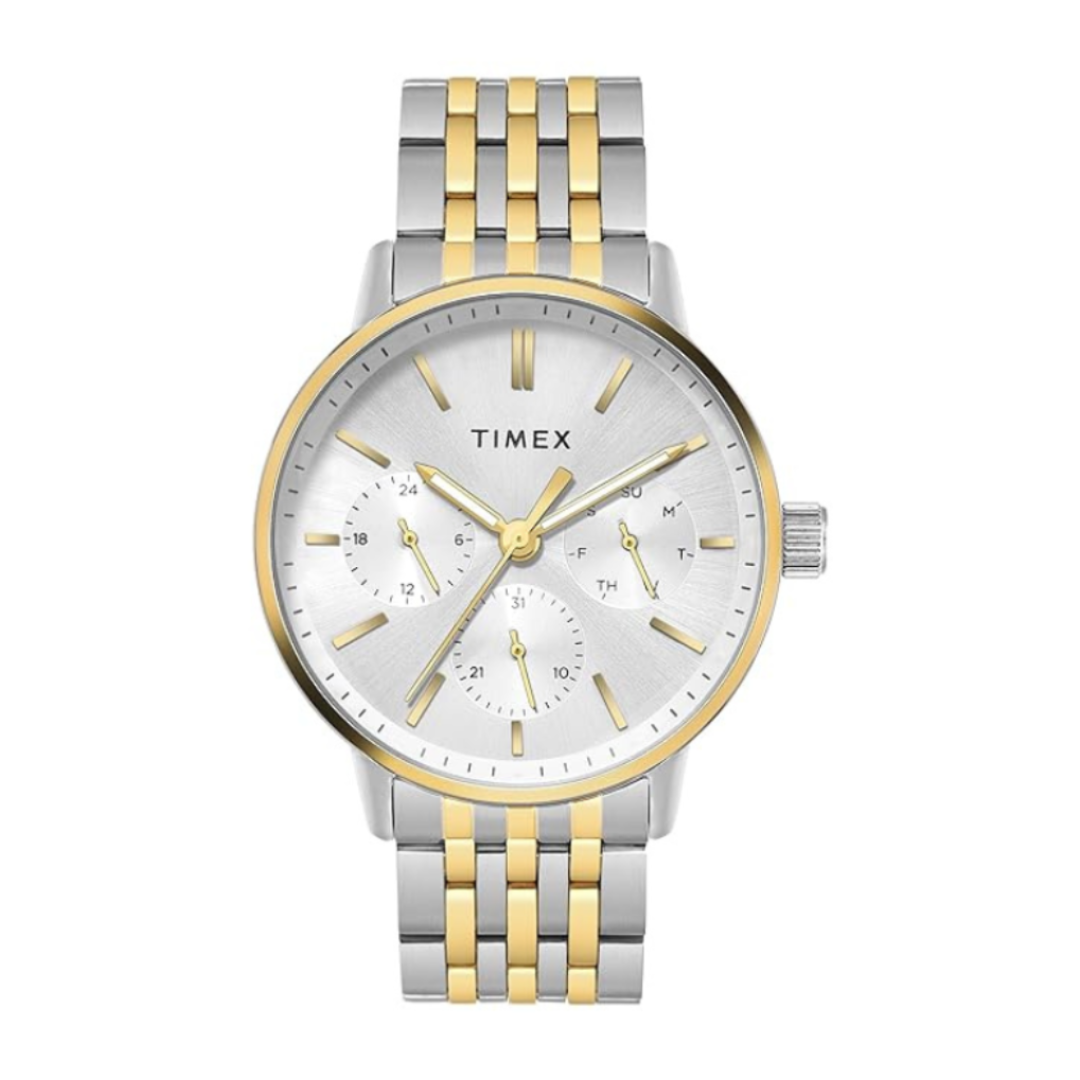 Timex TWEG25408 | Trendline Men Quartz Silver Dial Multi-Function Stainless Steel
