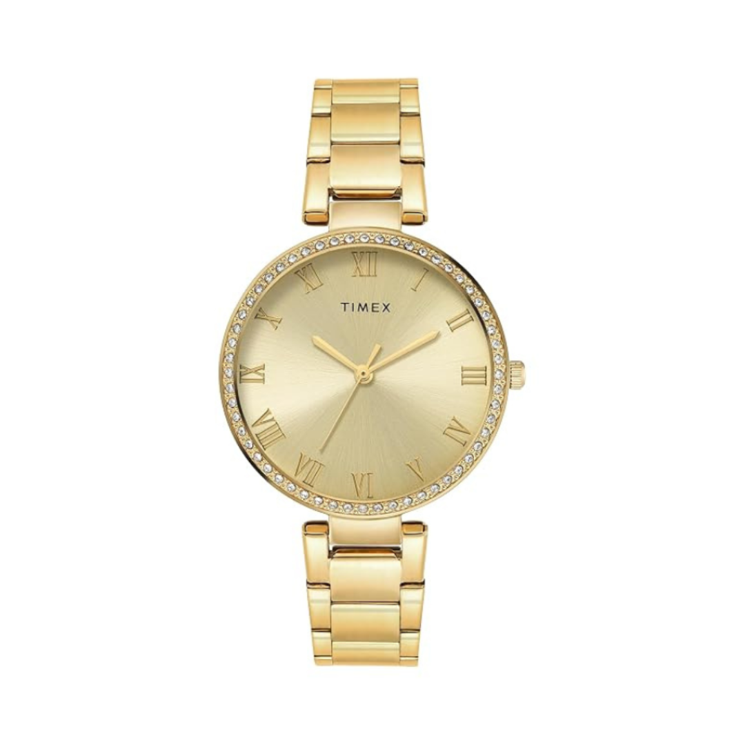 Timex TWEL18715 | Trendline Women Quartz Dial Analog Stainless Steel Watch