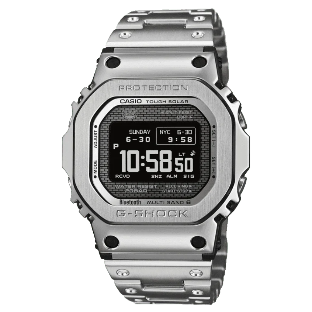 Casio GMW-BZ5000D-1DR G1768 | G-Shock Men Quartz Black Dial Digital Stainless Steel Watch