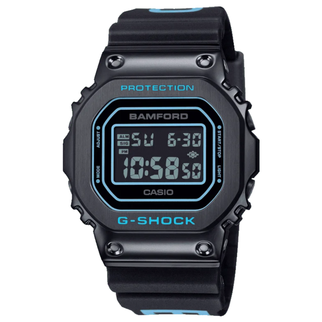 Casio GM-5600BWD-1DR G1765 | Men Quartz Black Dial Digital Resin Watch