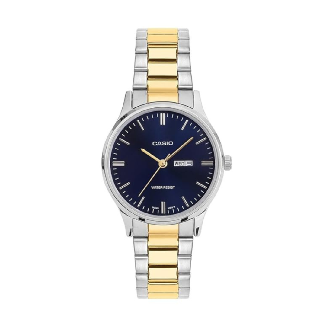 Casio LTP-SN8YSG-2B A2512 | Enticer Women Quartz Blue Dial Analog Stainless Steel Watch