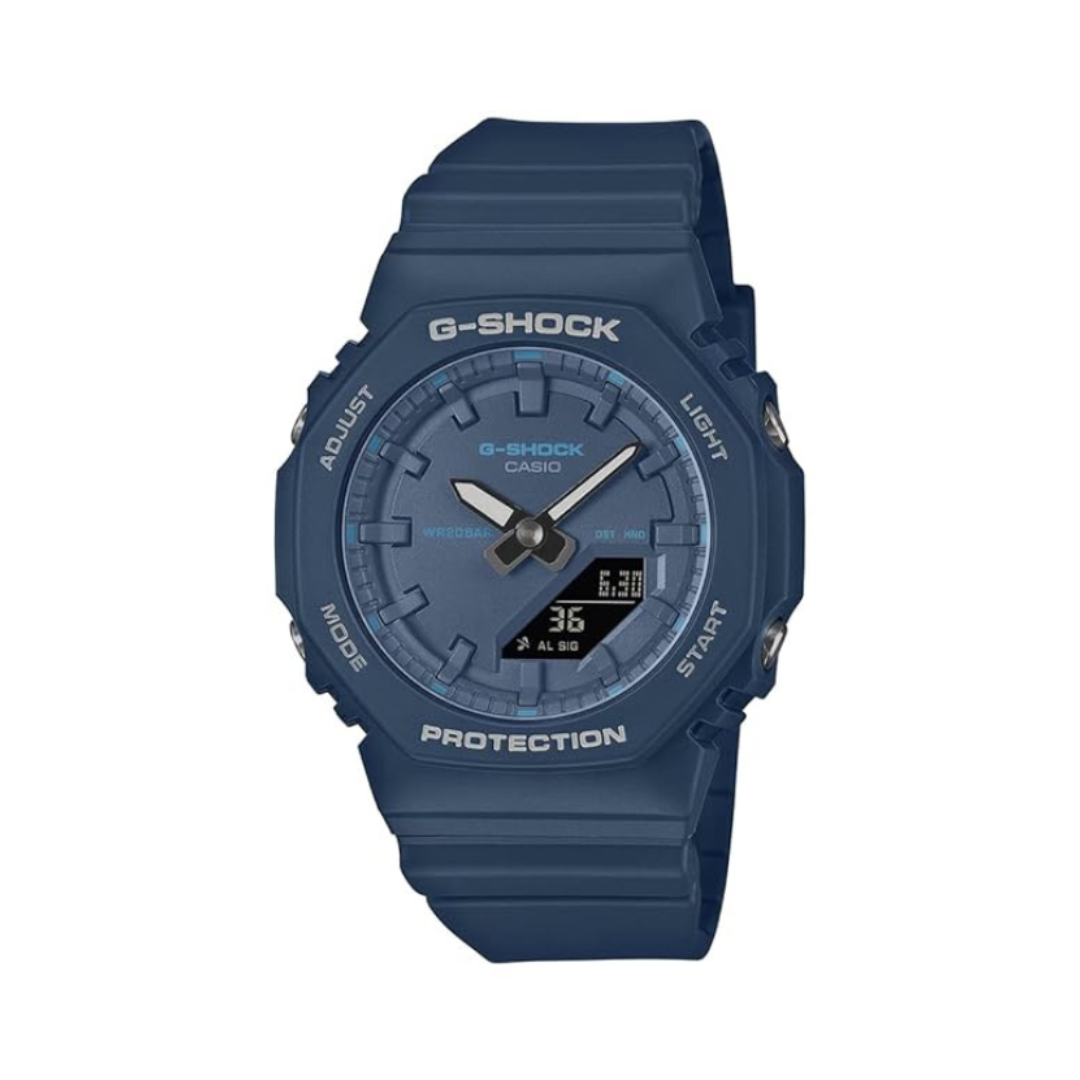 Casio GMA-P2100BA-2ADR G1797 | Women Quartz Blue Dial Analog-Digital Resin Watch