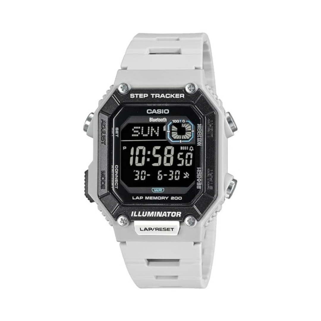 Casio WS-B1000-8BV | Youth Men Quartz Grey Dial Digital Resin Watch Casio D354