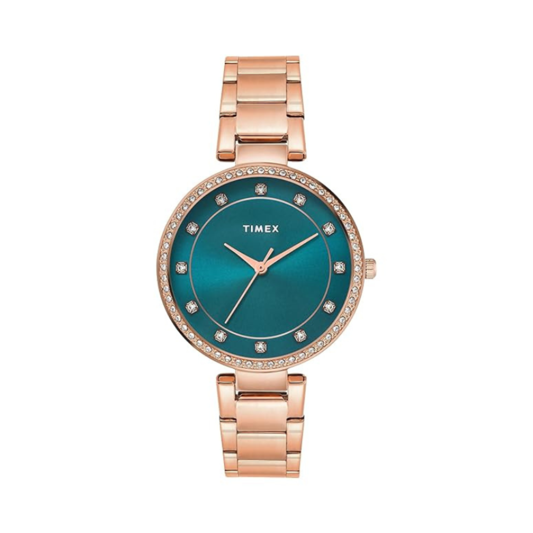 Timex TWEL18727 | Trendline Women Quartz Dial Analog Stainless Steel Watch