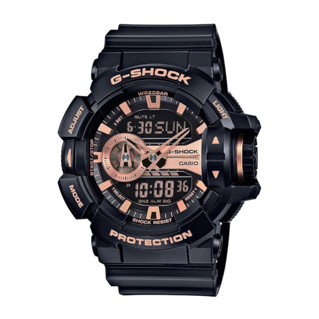 Casio GA-400GB-1A4DR G650 | G-Shock Men Quartz Brown Dial Analog-Digital Resin Watch
