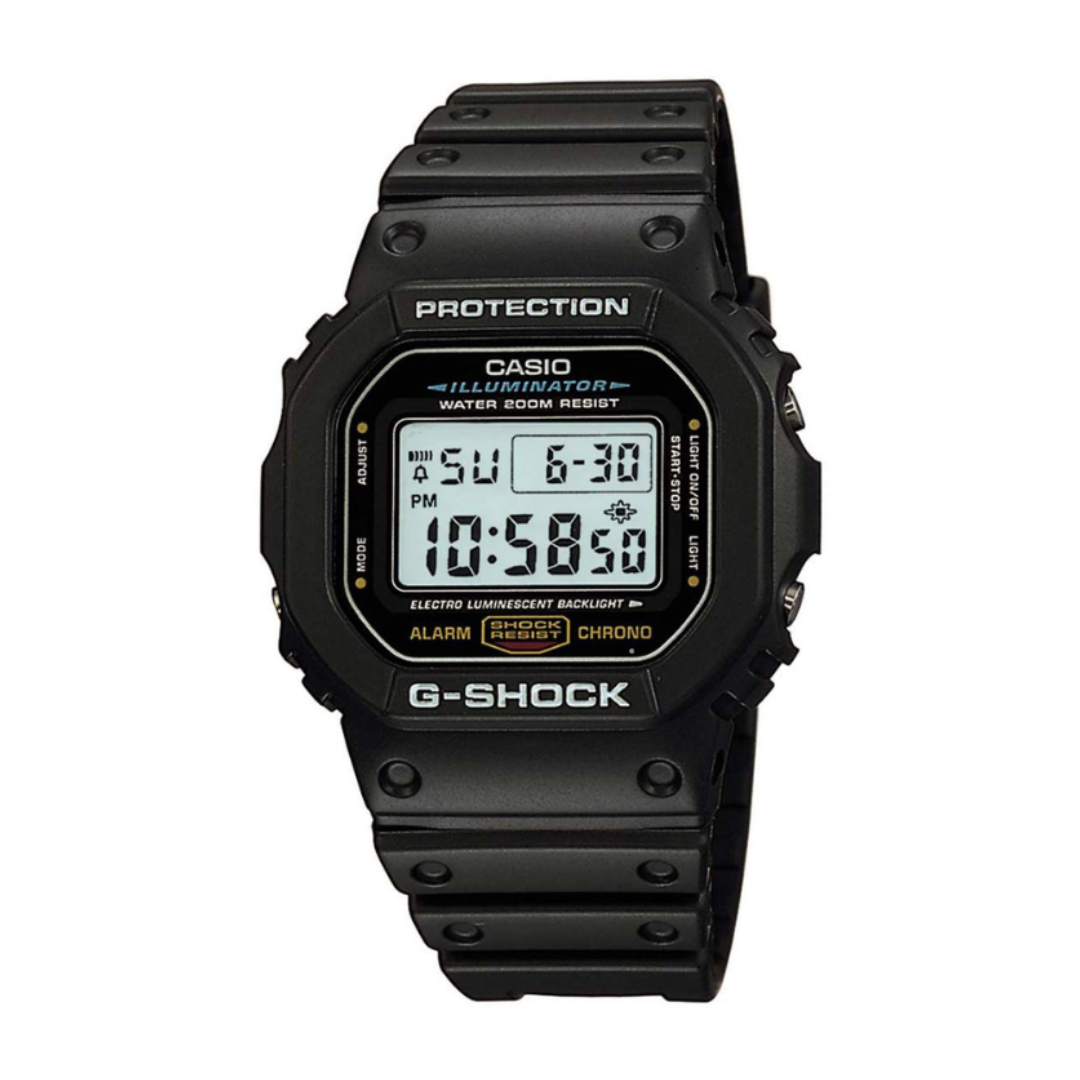 Casio DW-5600UE-1DR G1514 | G-Shock Men Quartz Black Dial Digital Resin Watch.