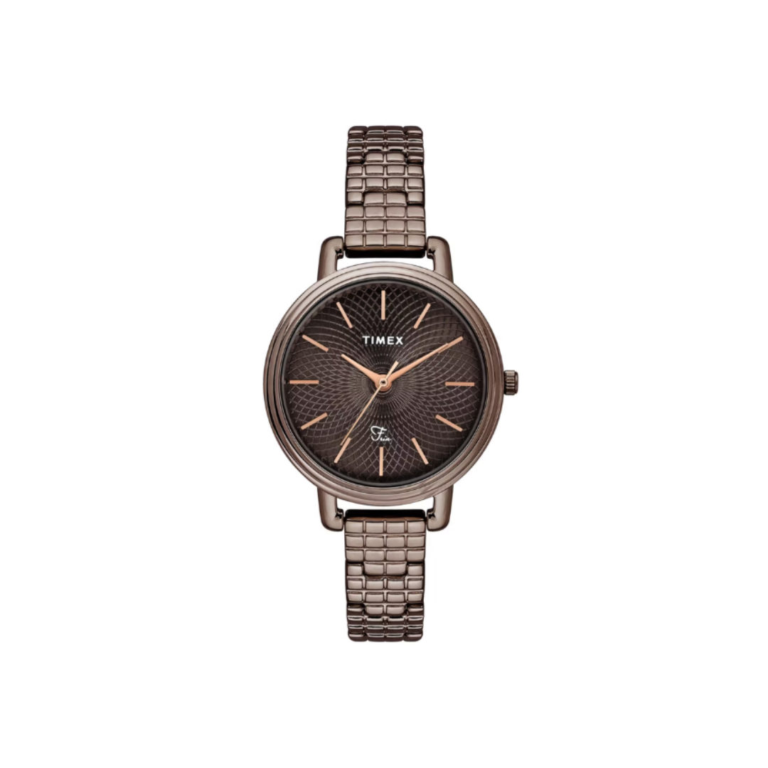 Timex TWEL23903 | Fria Women Quartz Dial Analog Brass Watch.