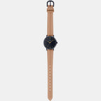 Enticer Women Quartz Black Dial Analog Leather Watch A2000