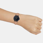 Enticer Women Quartz Black Dial Analog Leather Watch A2000