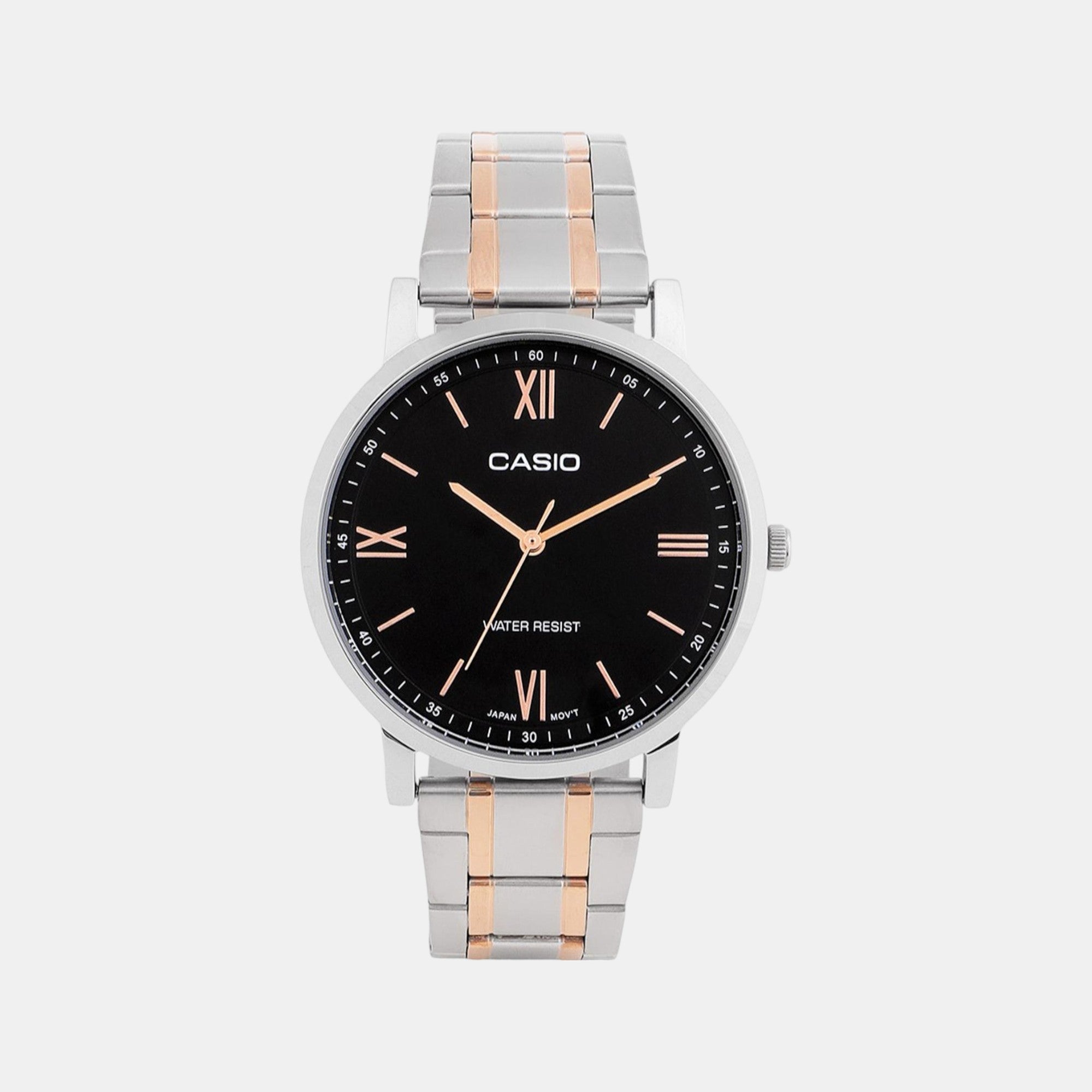 Enticer Women Quartz Black Dial Analog Stainless Steel Watch A2157