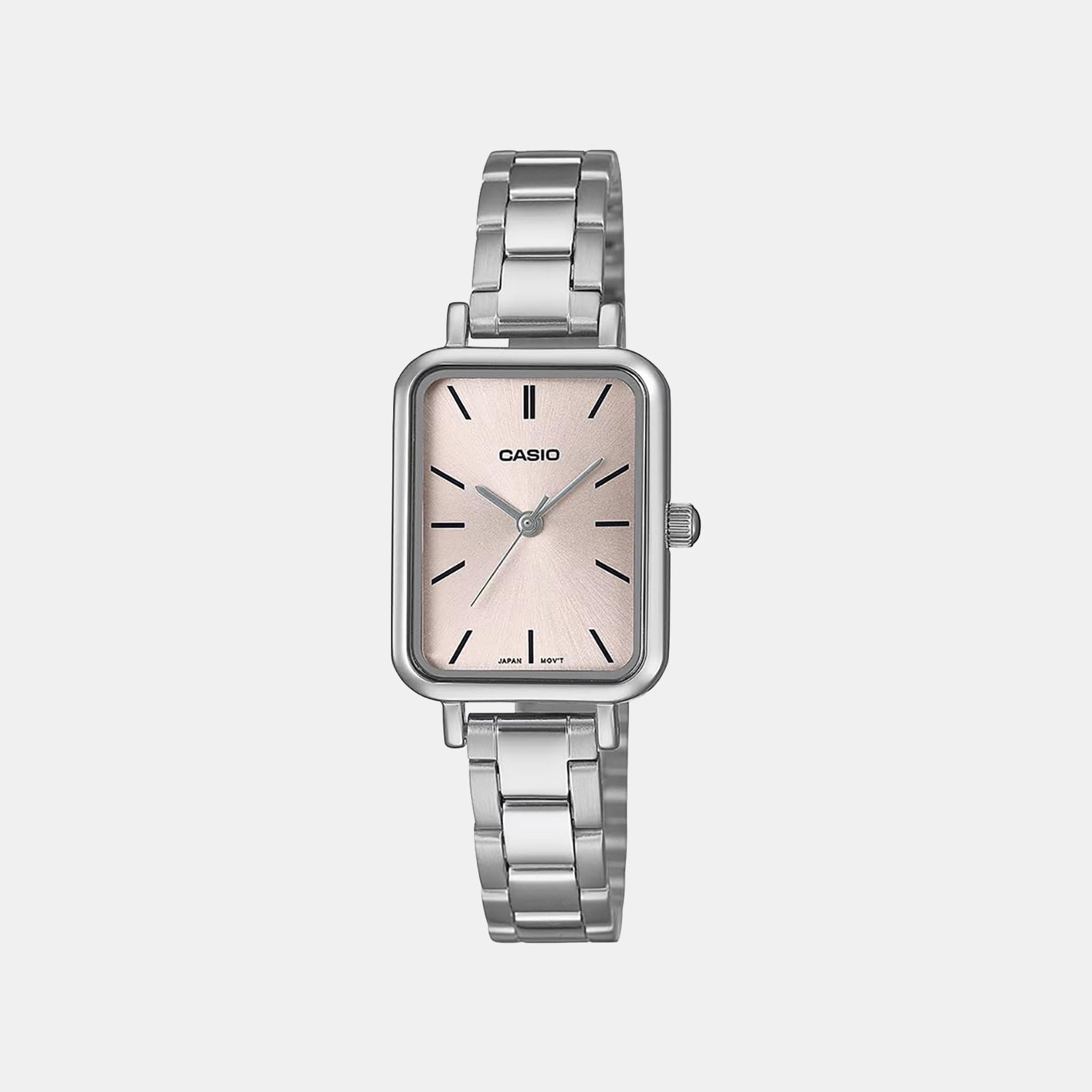 Women Quartz Pink Dial Analog Steel Watch A2329