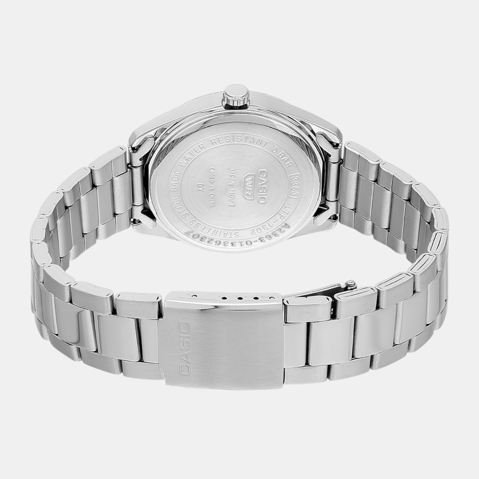 Enticer Women Quartz Pink Dial Analog Stainless Steel Watch A2360