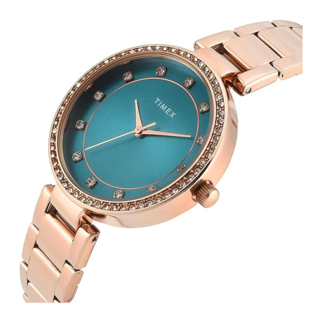 Timex TWEL18727 | Trendline Women Quartz Dial Analog Stainless Steel Watch