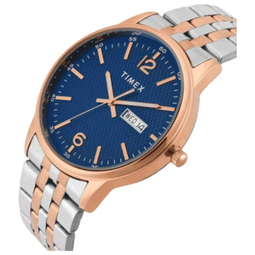 Timex TWTG12110 | Trendline Men Quartz Dial Analog Stainless Steel Watch