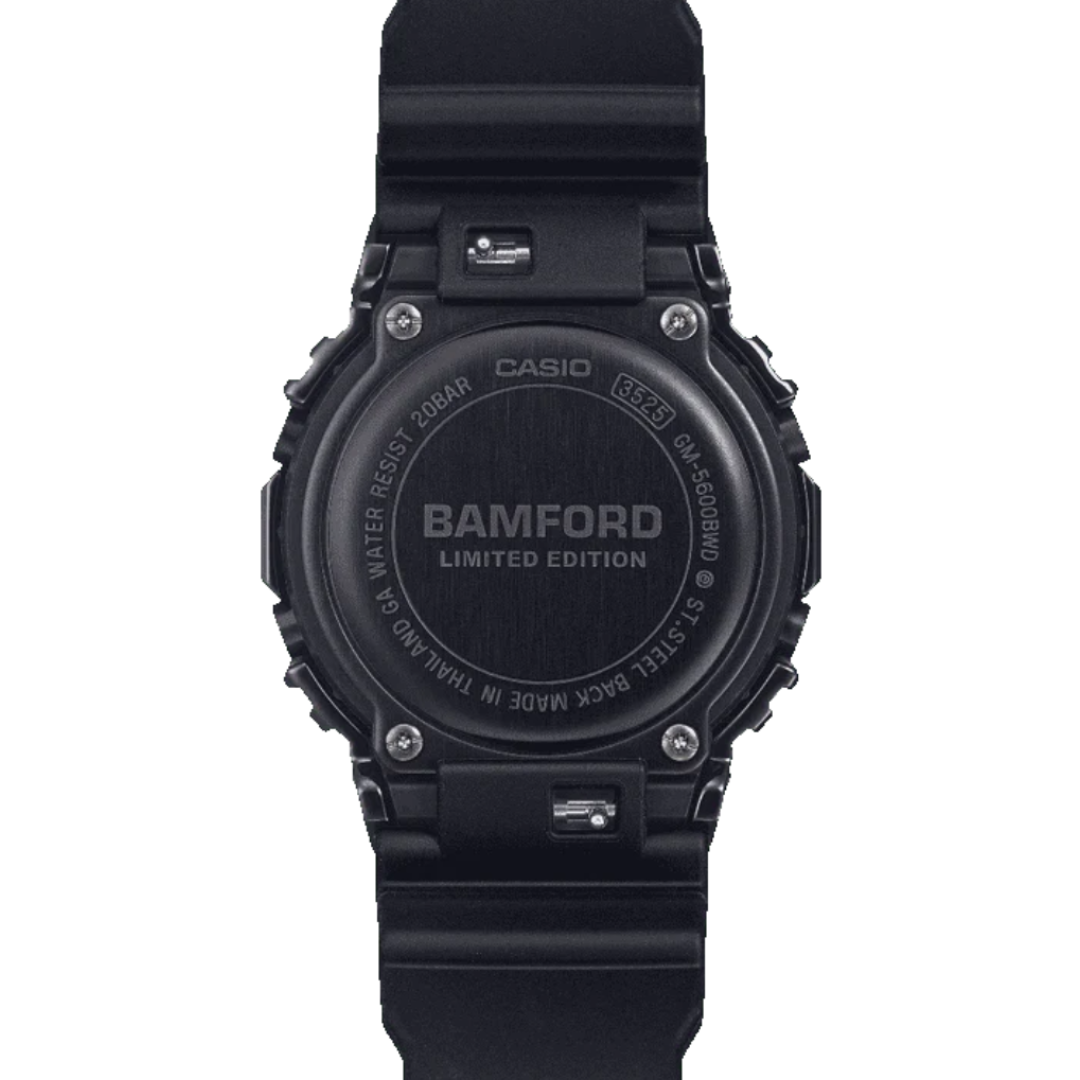 Casio GM-5600BWD-1DR G1765 | Men Quartz Black Dial Digital Resin Watch
