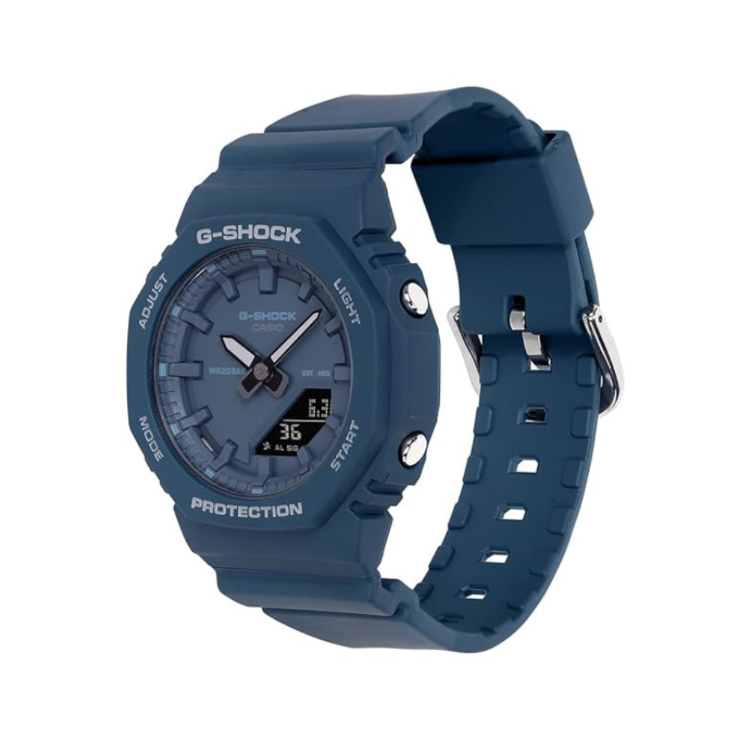 Casio GMA-P2100BA-2ADR G1797 | Women Quartz Blue Dial Analog-Digital Resin Watch