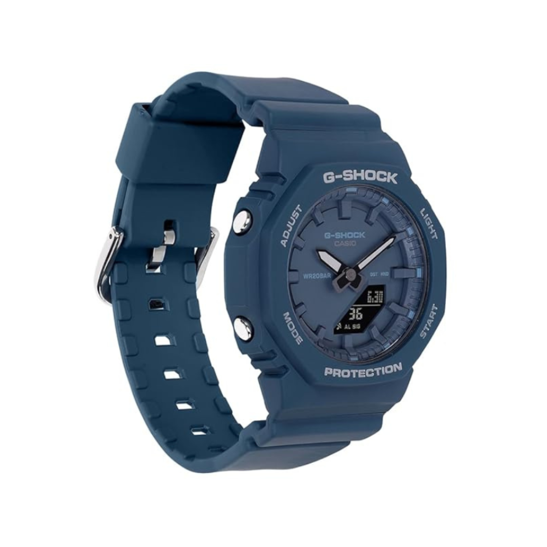 Casio GMA-P2100BA-2ADR G1797 | Women Quartz Blue Dial Analog-Digital Resin Watch