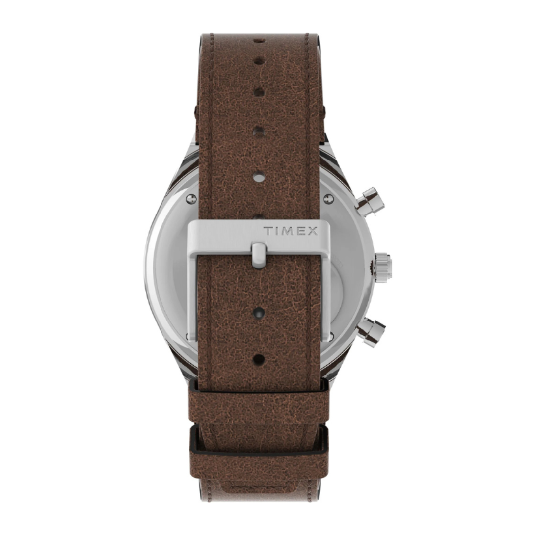Timex TWEG26401 | TIMEX Q Cream Round Dial Analog Men's Watch