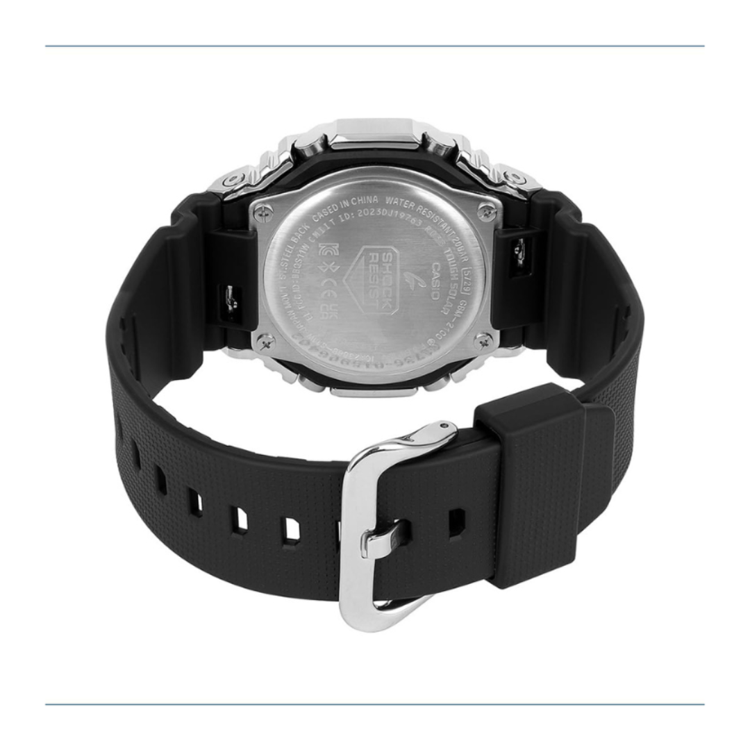 Casio GBM-2100A-8BDR G1736 | G-Shock Men Solar Yellow Dial Analog-Digital Resin Watch