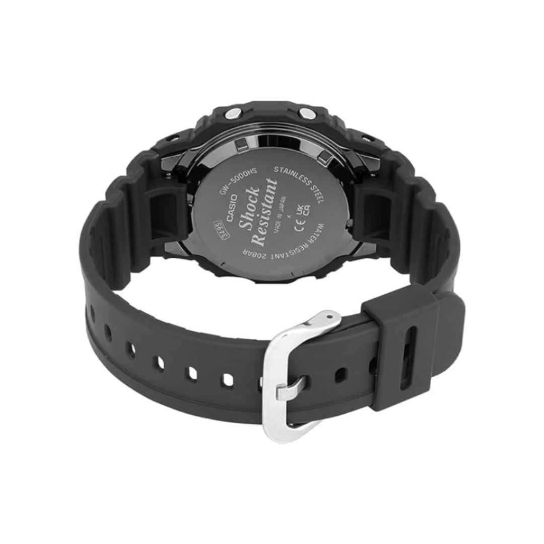 Casio GW-5000HS-1DR G1670 | G-Shock Men Quartz Black Dial Digital Resin Watch.
