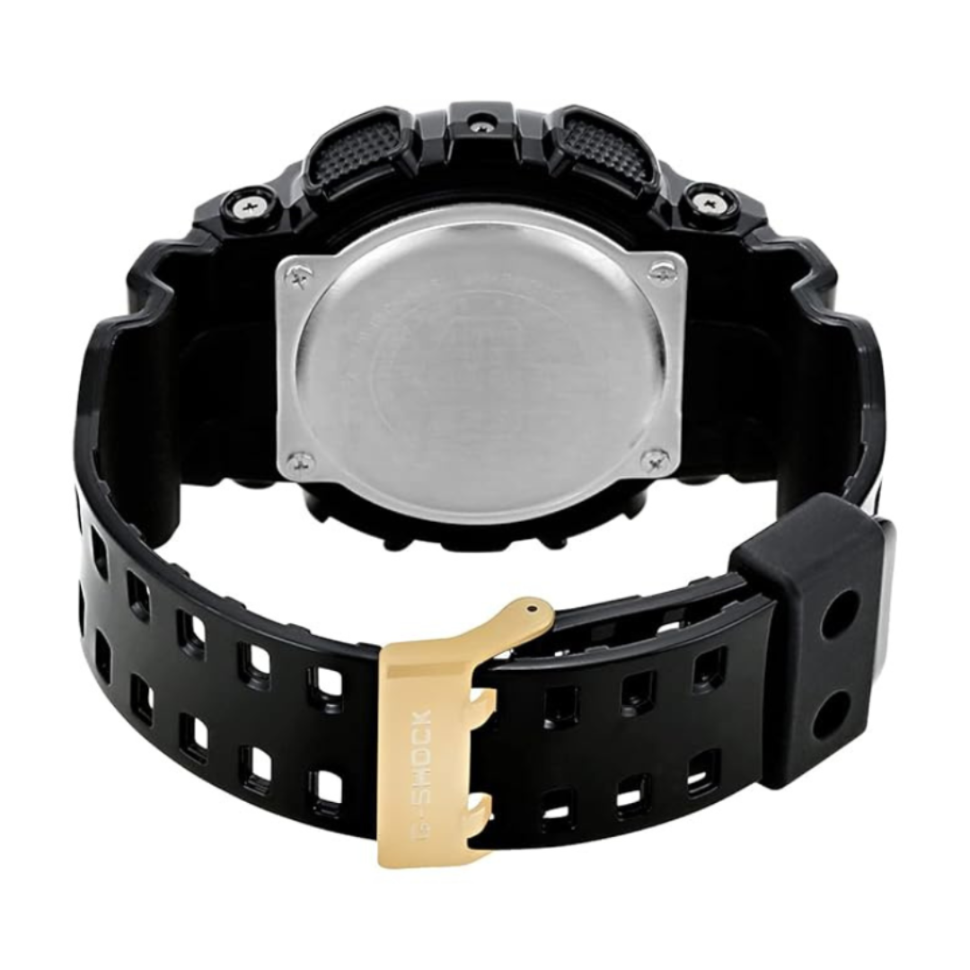Casio GD-100GB-1DR G340 | G-Shock Men Quartz Gold Dial Digital Resin Watch.