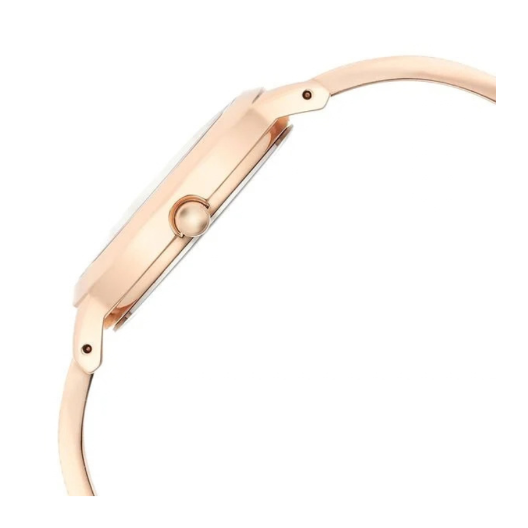 Titan 2754WM01 | Titan Raga Memoirs Quartz Analog White Dial With Rose Gold Color Metal Strap Watch For Women