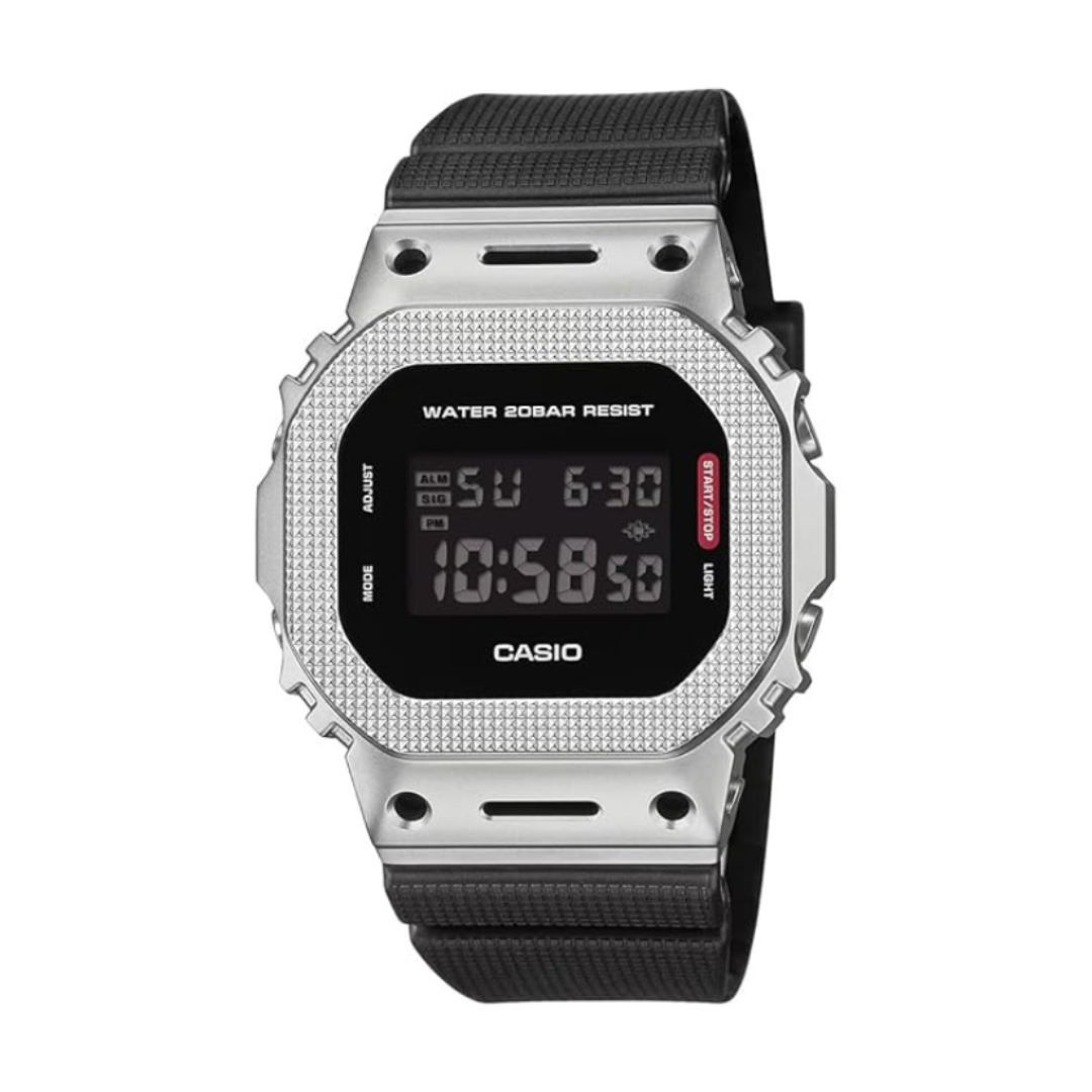 Casio GM-5600M-1DR G1766 | G-Shock Men Quartz Black Dial Digital Resin Watch