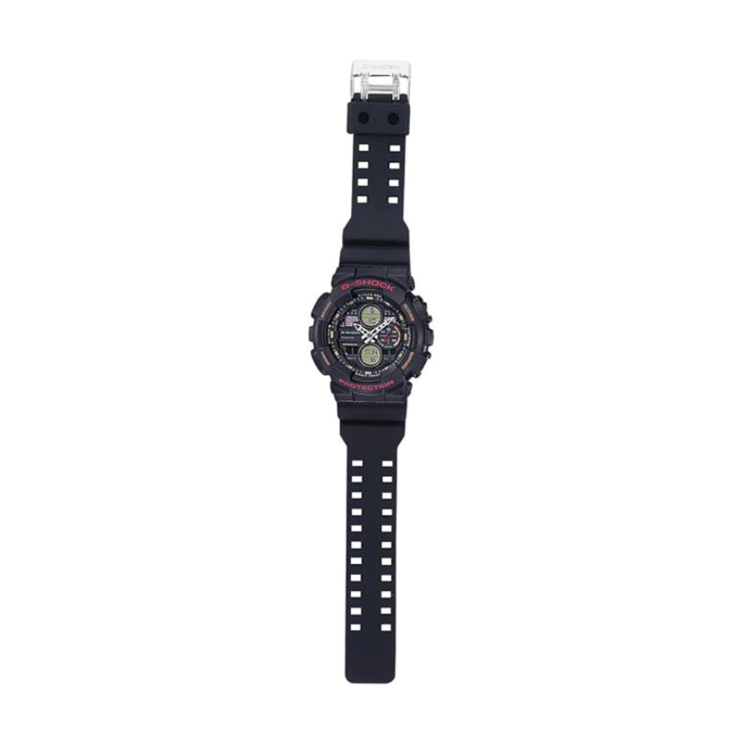 Casio GA-140-1A4DR G976 | G-Shock Men Quartz Black Dial Analog-Digital Resin Watch