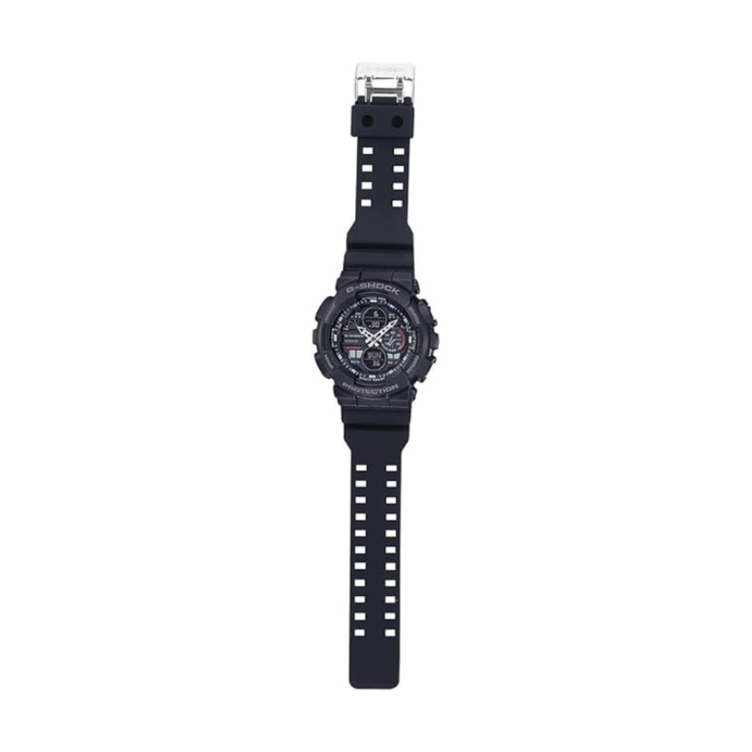 Casio GA-140-1A1DR G975 | G-Shock Men Quartz Black Dial Analog-Digital Resin Watch