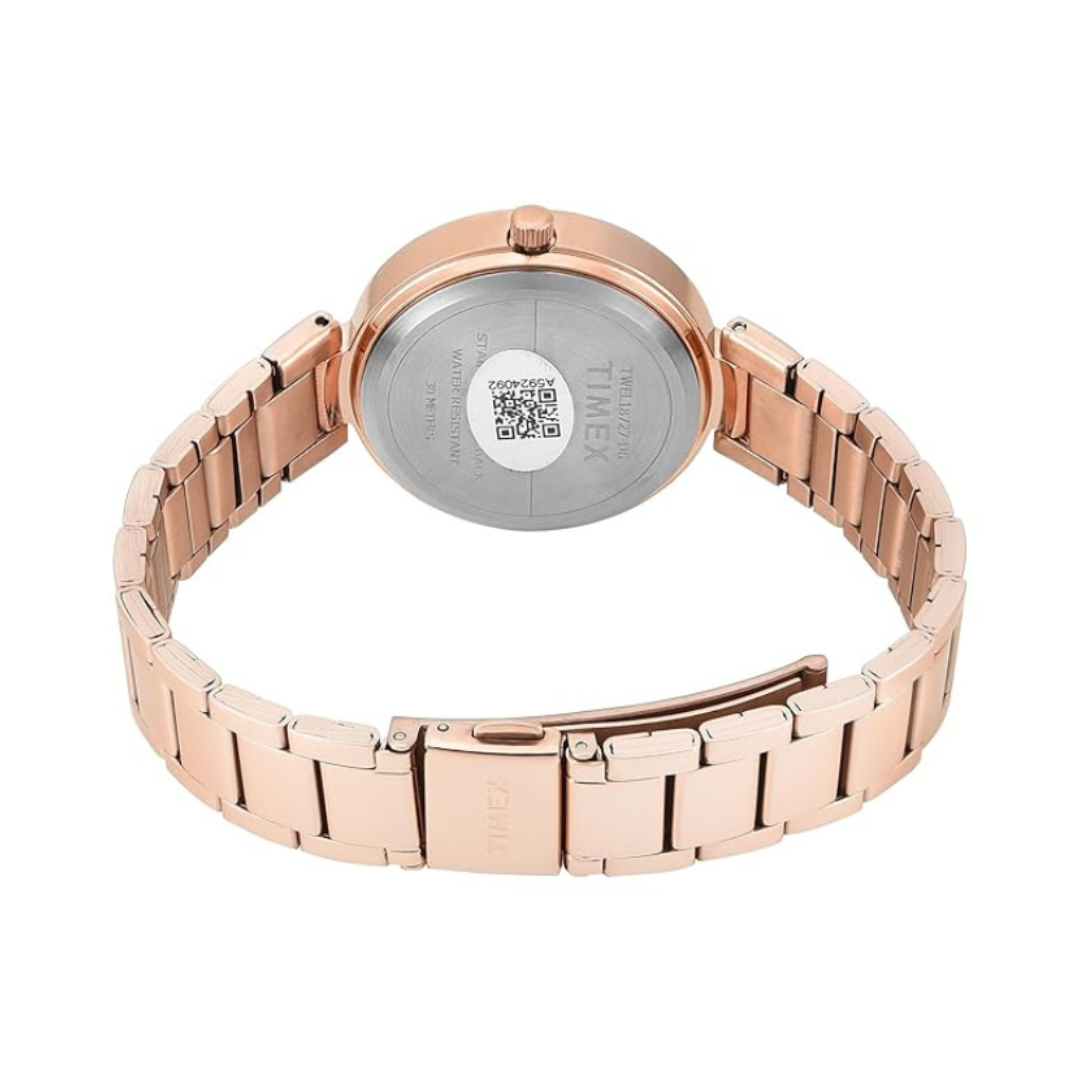 Timex TWEL18727 | Trendline Women Quartz Dial Analog Stainless Steel Watch