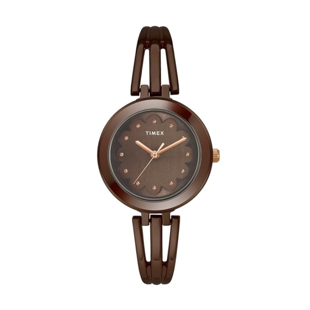 Timex TWTL10313 | Trendline Women Quartz Dial Analog Brass Watch.