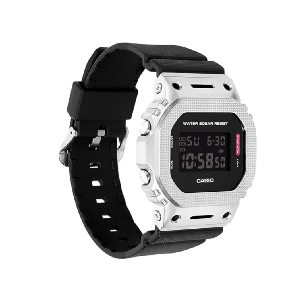 Casio GM-5600M-1DR G1766 | G-Shock Men Quartz Black Dial Digital Resin Watch