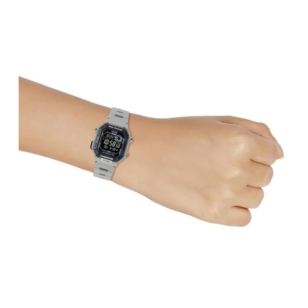 Casio WS-B1000-8BV | Youth Men Quartz Grey Dial Digital Resin Watch Casio D354