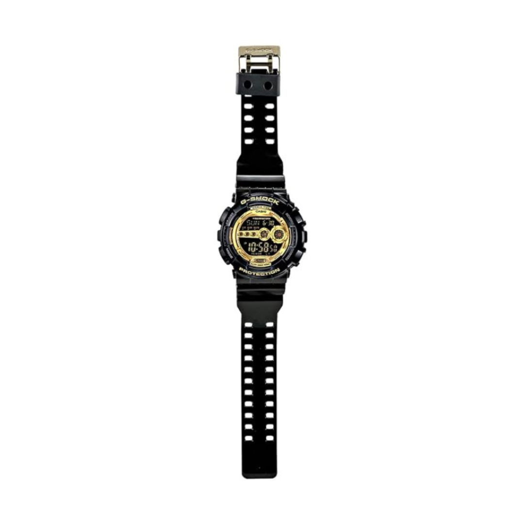 Casio GD-100GB-1DR G340 | G-Shock Men Quartz Gold Dial Digital Resin Watch.