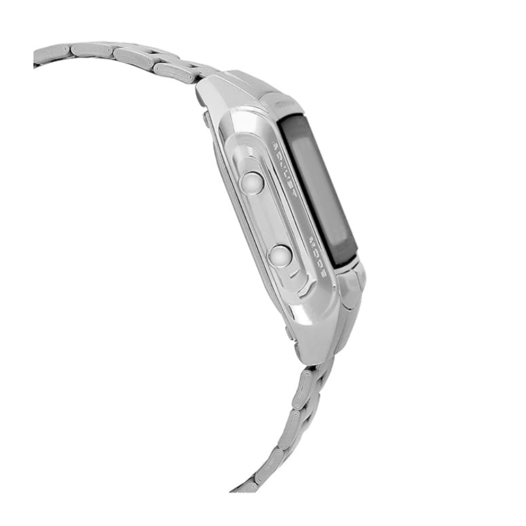 Casio DB-360-1ADF DB27 | Vintage Unisex Quartz Silver Dial Digital Stainless Steel Watch.