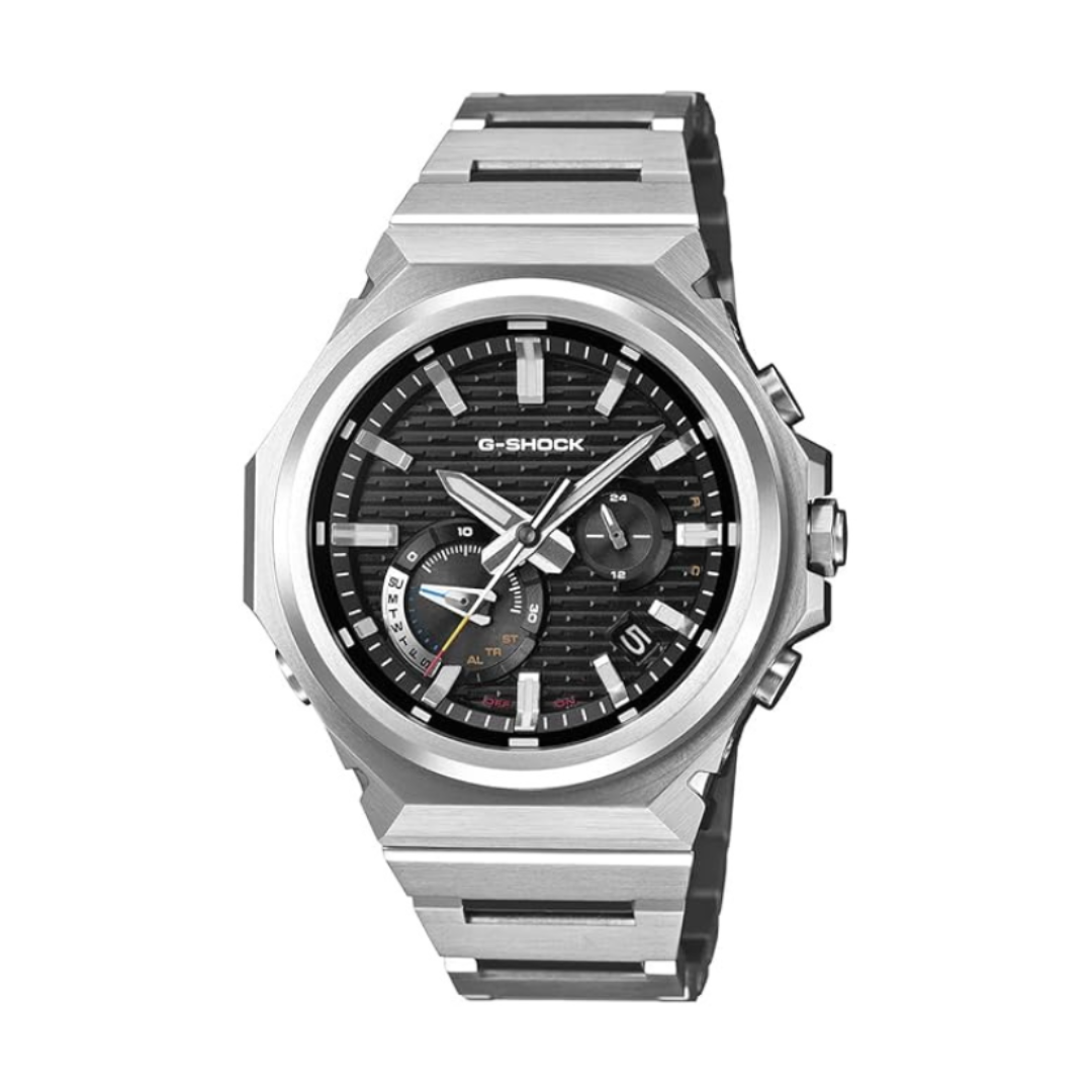Casio GST-B1000D-1ADR G1770 | G-Shock Men Solar Black Dial Analog Stainless Steel Watch