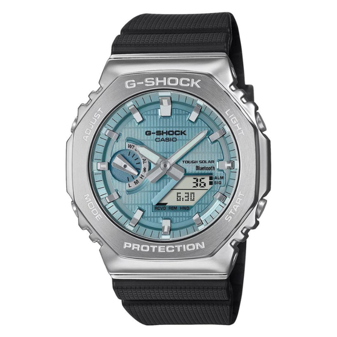 Casio GBM-2100A-1A2DR G1582 | G-Shock Men Quartz Blue Dial Analog-Digital Resin Watch