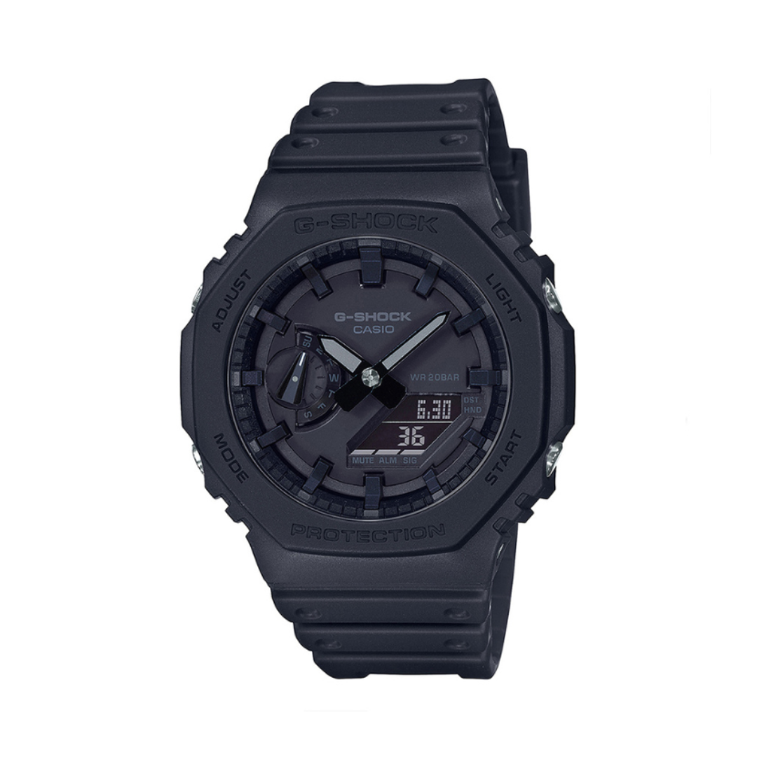 Casio GA-2100-1A1DR G987 | G-Shock Men Quartz Black Dial Analog-Digital Resin Watch