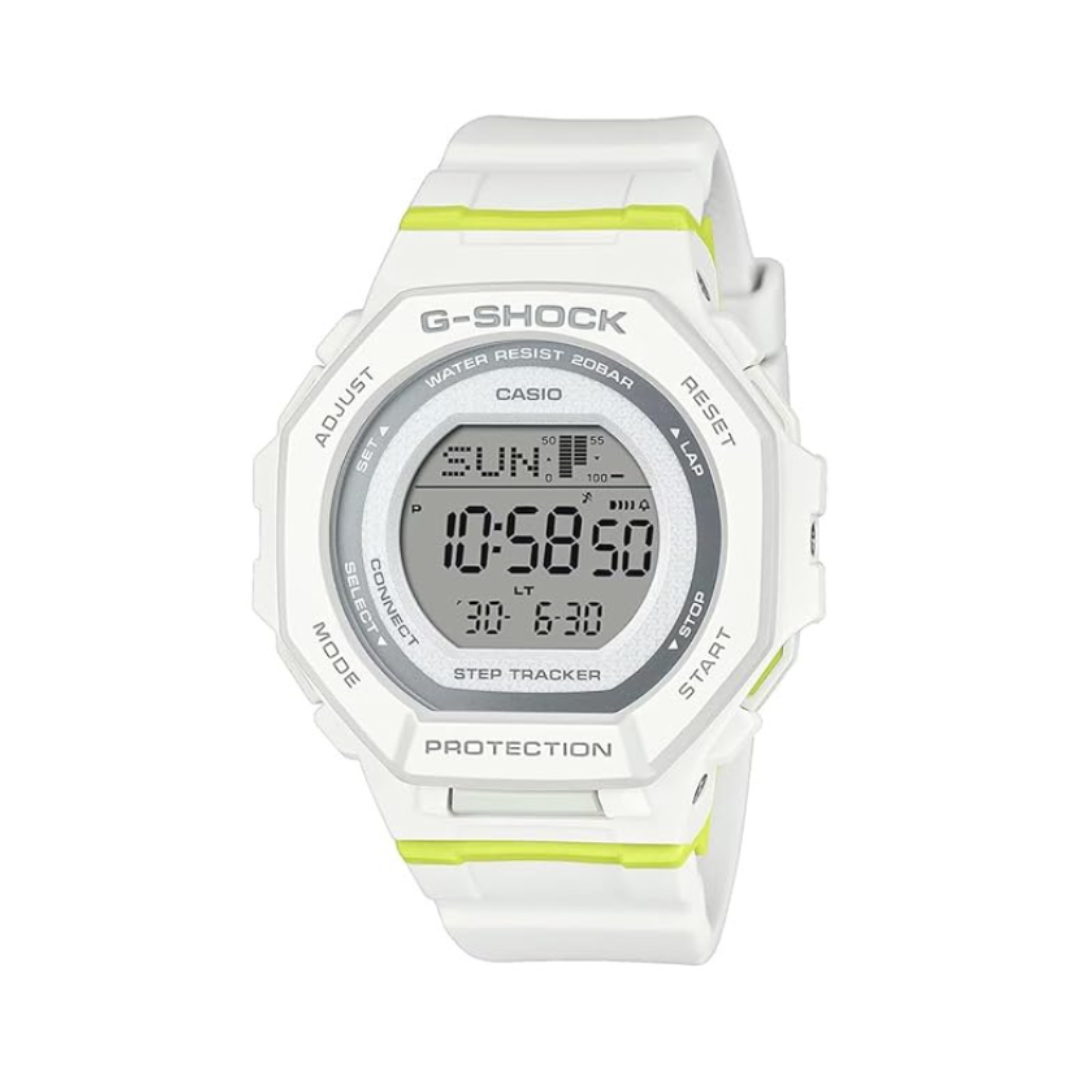 Casio GMD-B300SC-7DR G1696 | G-Shock Women Quartz White Dial Digital Resin Watch