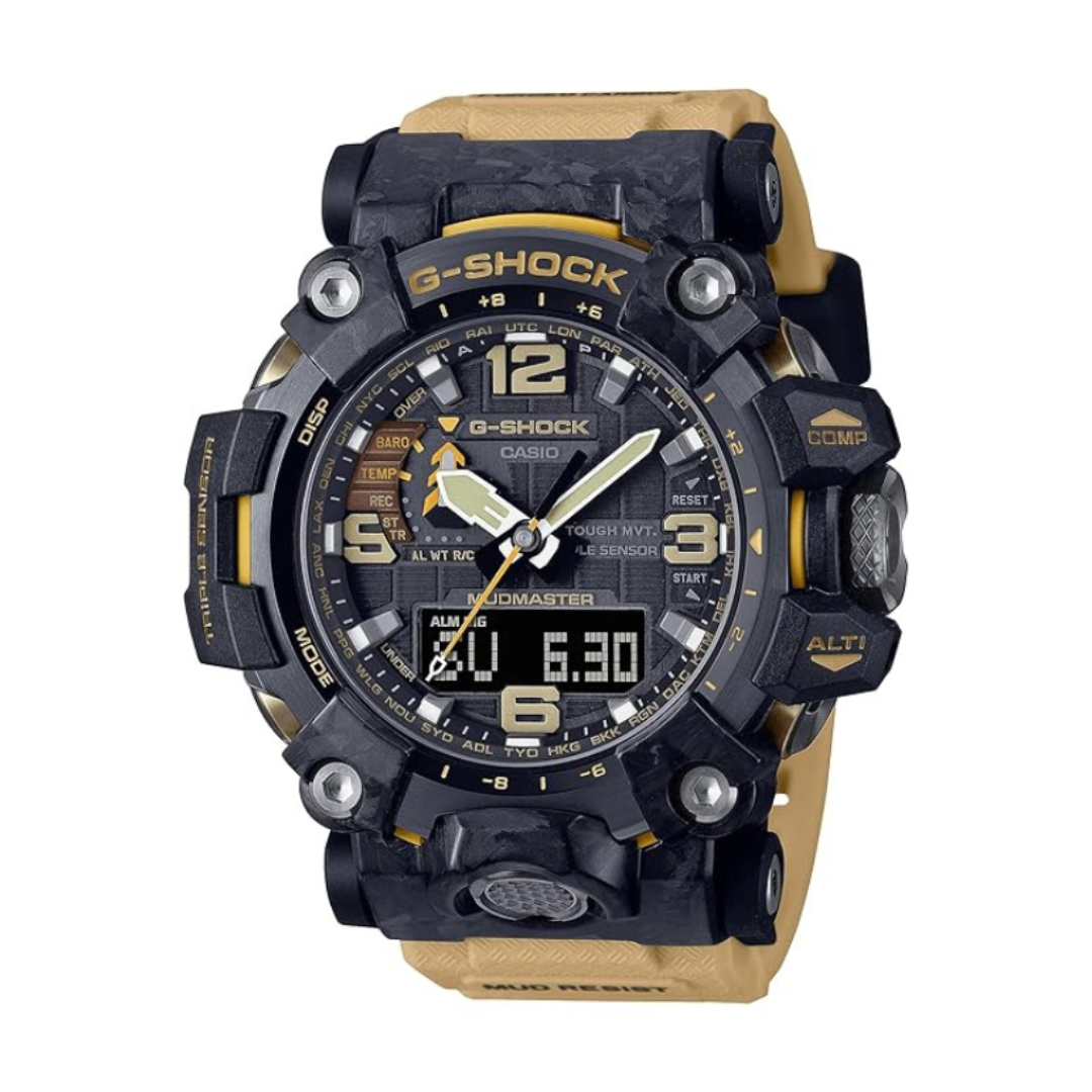 Casio GWG-2000-1A5DR G1177 | G-Shock Men Quartz Grey Dial Analog-Digital Resin Watch.